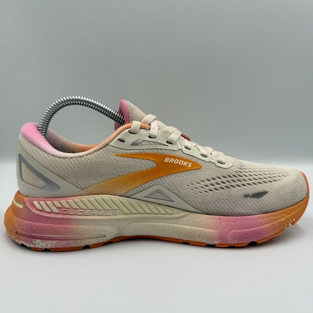 Brooks Adrenaline GTS 23 Women Size 8.5 Grey Running Shoes Sneakers 1203811B117 - Picture 4 of 9
